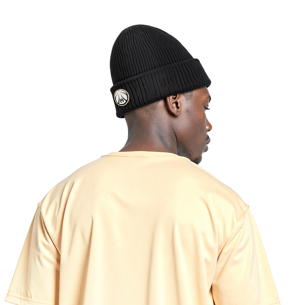 MILWAUKEE BUCKS MODERN ORIGINALS UNISEX UNLINED PRO BEANIE CUFFED (BLACK)
