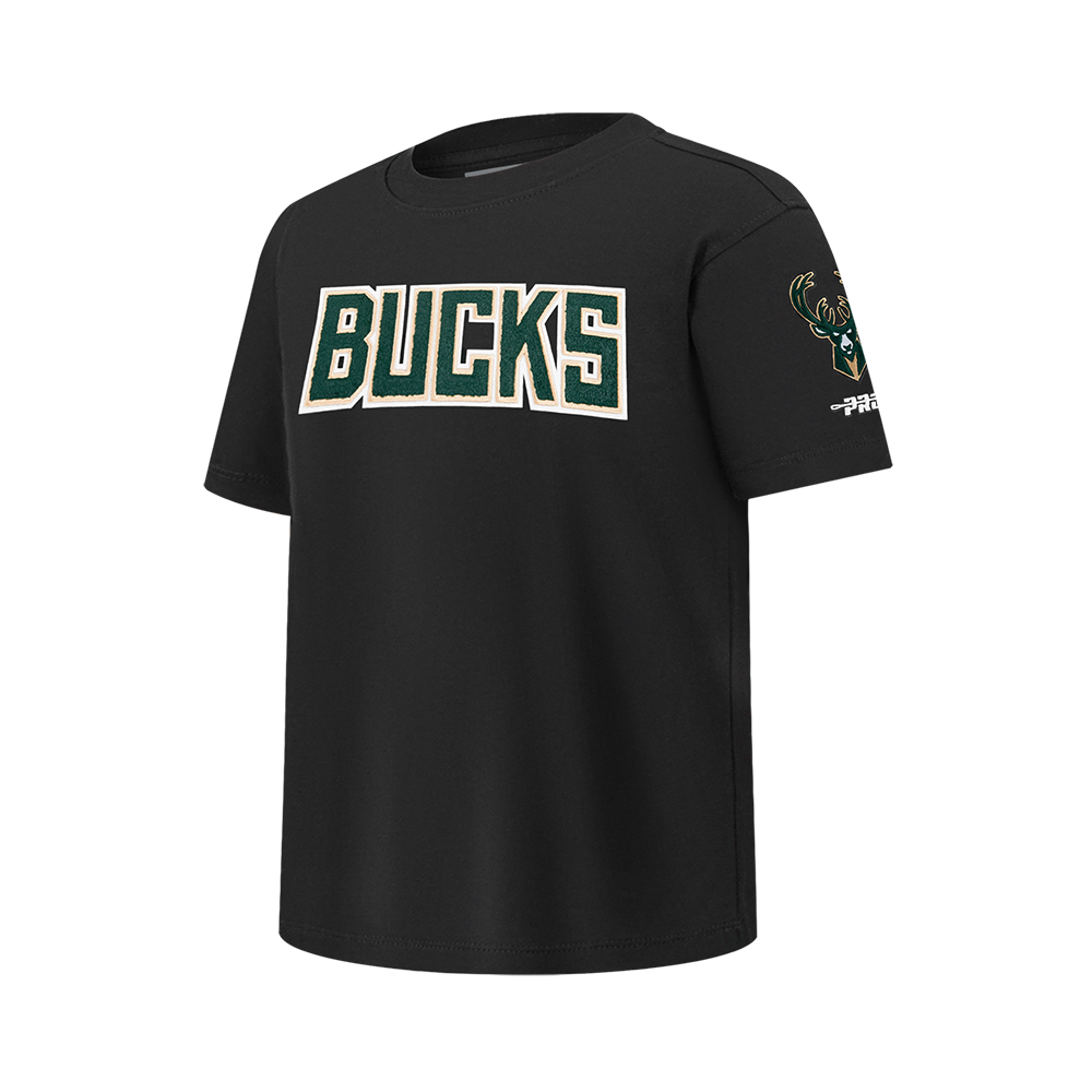 NBA MILWAUKEE BUCKS GIANNIS ANTETOKOUNMPO #34 CLASSIC PNN BIG BOY'S SS (BLACK)