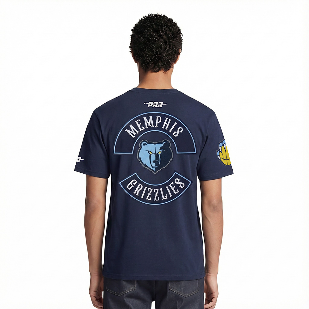 NBA MEMPHIS GRIZZLIES BORN FOR SPORT MEN'S SJ TEE (MIDNIGHT NAVY)