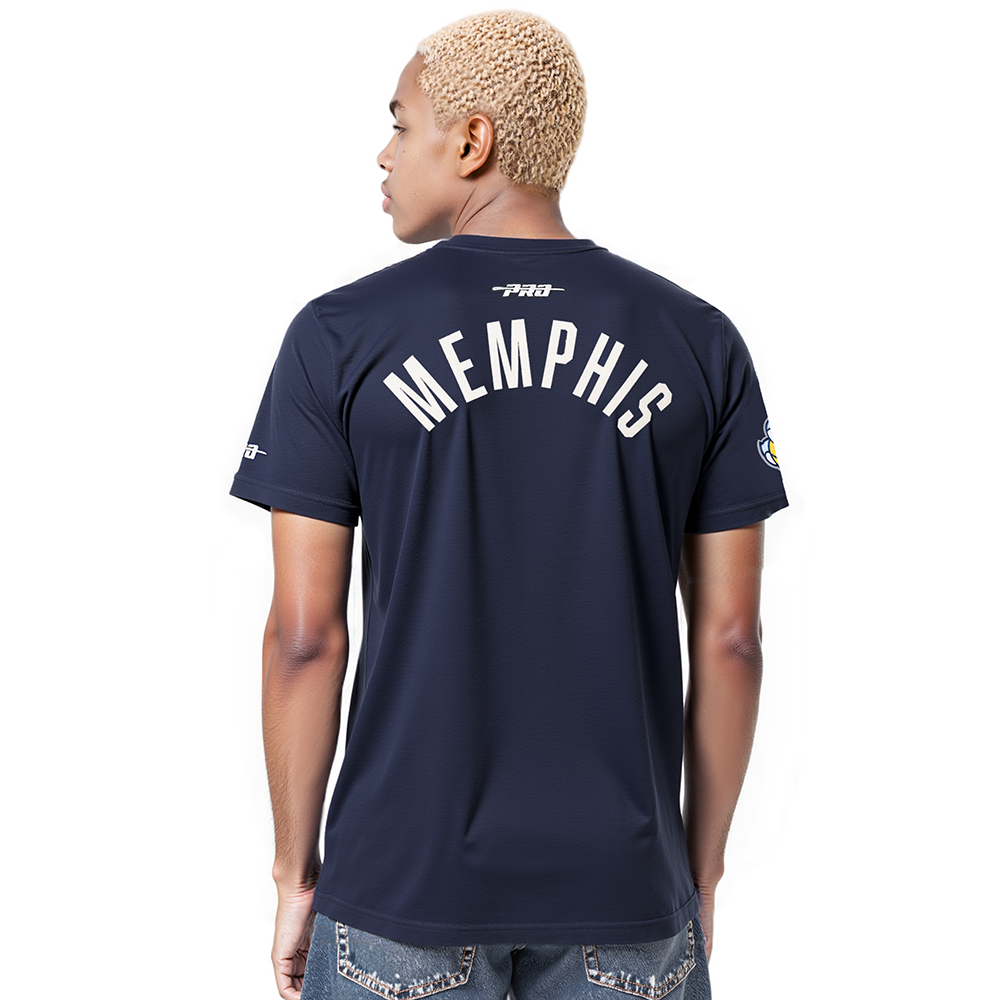 NBA MEMPHIS GRIZZLIES MODERN ORIGINALS MEN'S SJ TEE (MIDNIGHT NAVY)