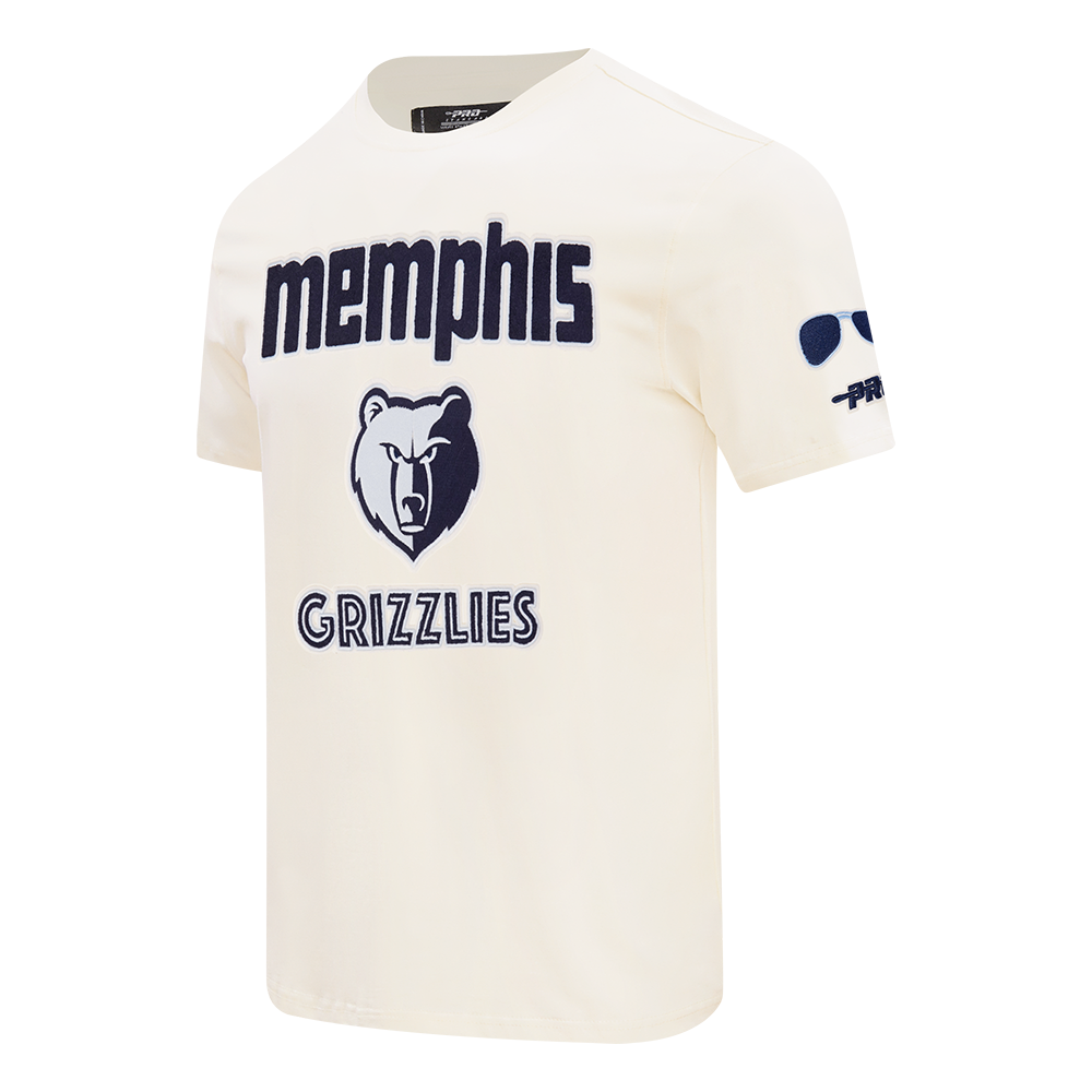 NBA MEMPHIS GRIZZLIES CITY EDITION 25-26 MEN'S SJ TEE (EGGSHELL)