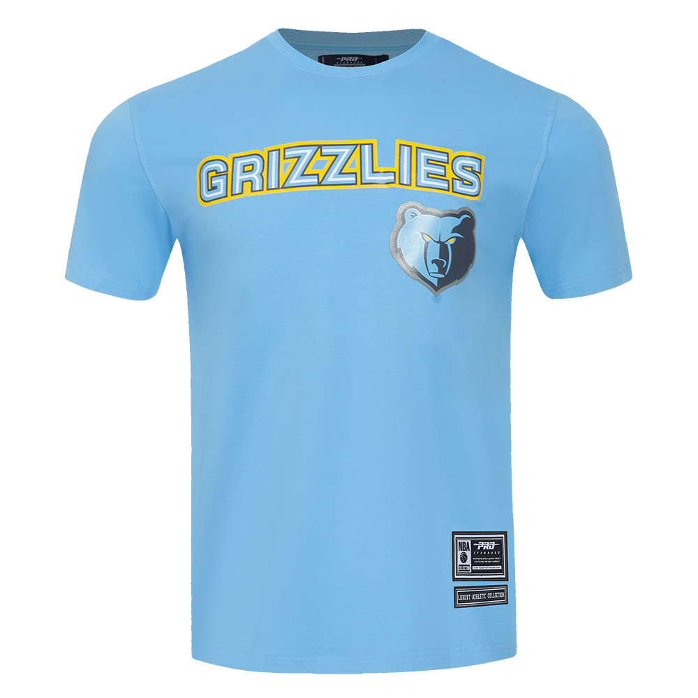NBA MEMPHIS GRIZZLIES PRO TEAM TAPING MEN S TEE UNIVERSITY BLUE Pro Standard