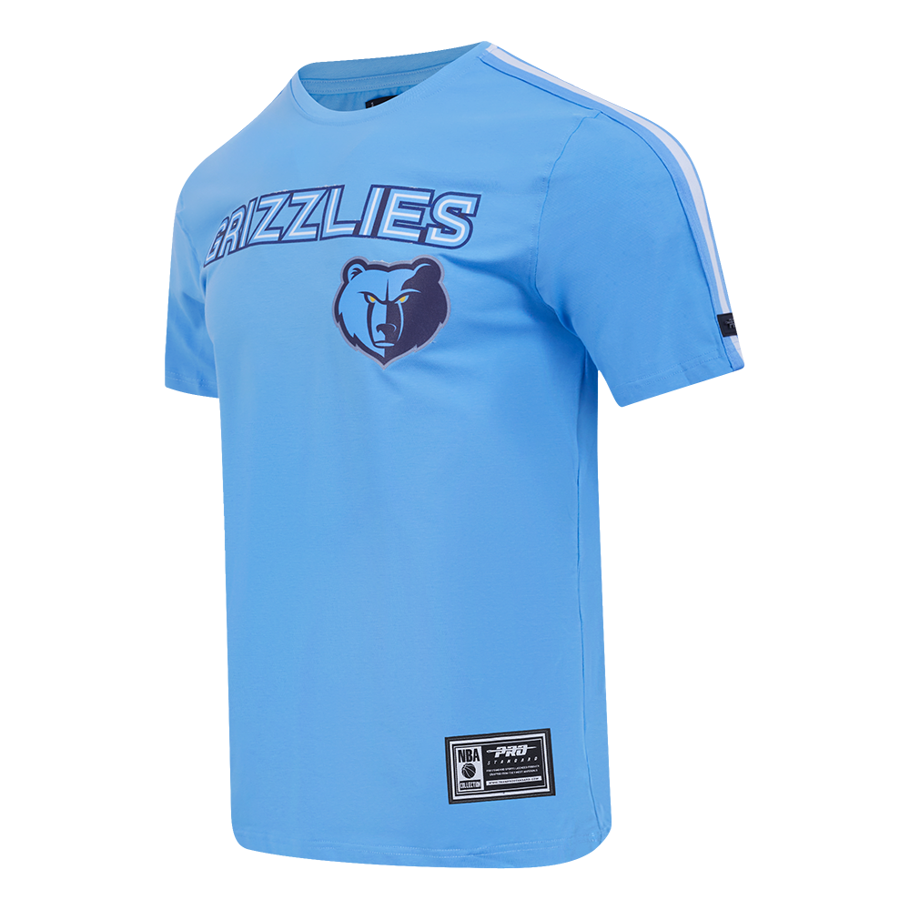 NBA MEMPHIS GRIZZLIES MESH MEN'S TAPING TEE (UNIVERSITY BLUE)