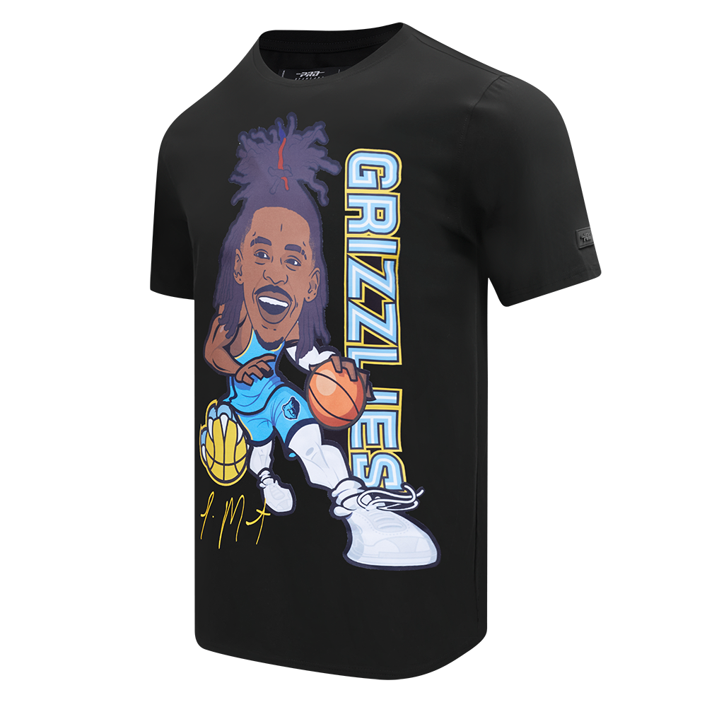 NBA MEMPHIS GRIZZLIES JA MORANT #12 DRIVE MEN'S TEE (BLACK)