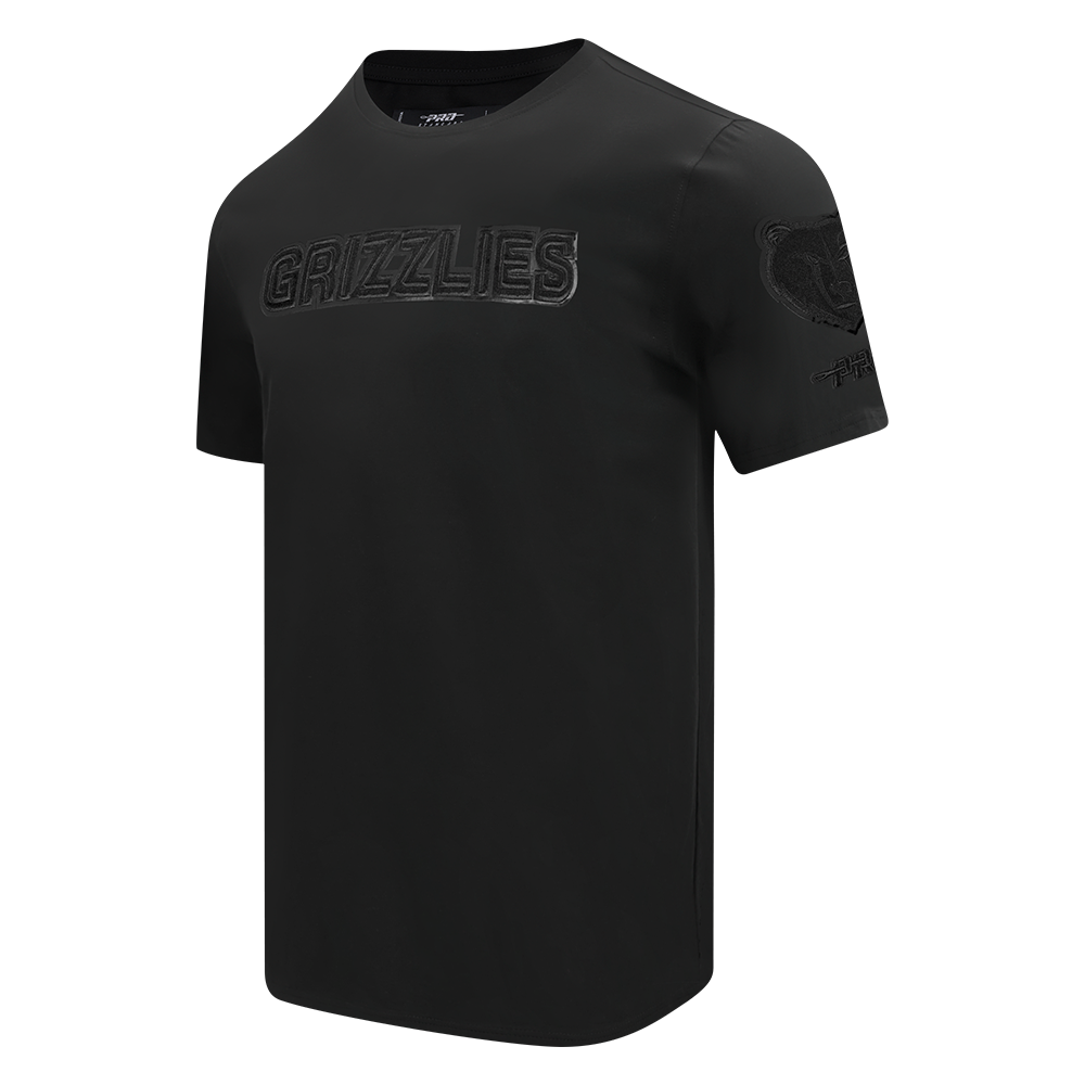NBA MEMPHIS GRIZZLIES CLASSIC 3BK MEN'S SJ TEE (TRIPLE BLACK)