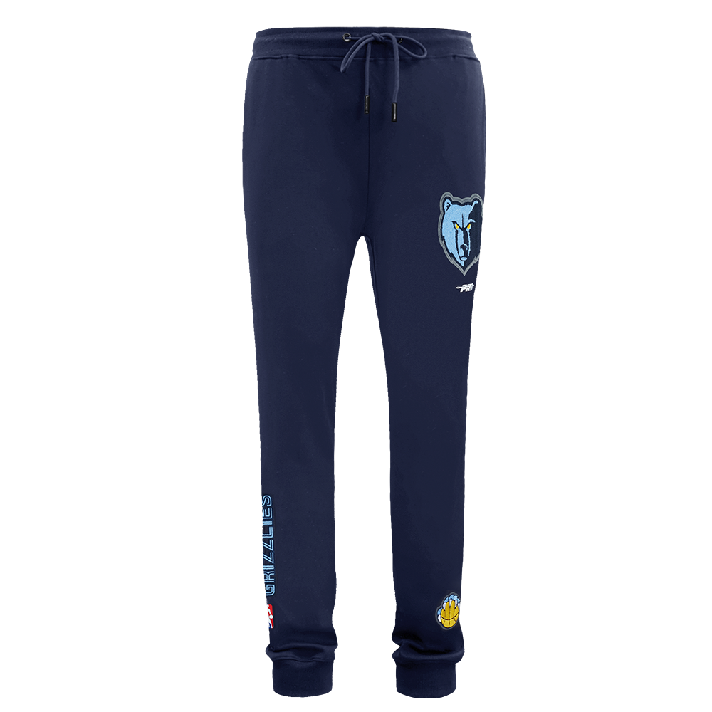 NBA MEMPHIS GRIZZLIES CLASSIC CHENILLE MEN'S DK JOGGER (MIDNIGHT NAVY)