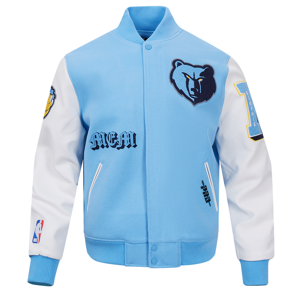 NBA MEMPHIS GRIZZLIES OLD ENGLISH MEN S RIB WOOL VARSITY JACKET UNIVE nba-memphis-grizzlies-old-english-men-s-rib-wool-varsity-jacket-unive