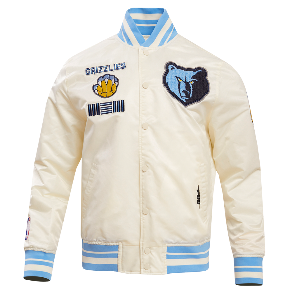 Pro Standard Memphis Grizzlies Varsity Jacket Wool Bomber Jacket