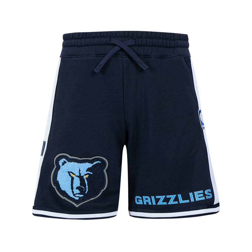 NBA MEMPHIS GRIZZLIES CLASSIC BIG BOYS FLEECE 2.0 SHORT (MIDNIGHT NAVY)