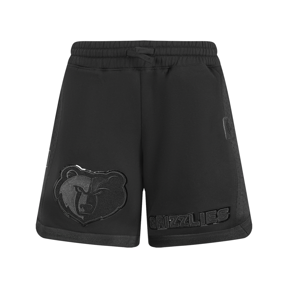 NBA MEMPHIS GRIZZLIES TRIPLE BLACK BIG BOYS FLC 2.0 SHORT (JET BLACK)