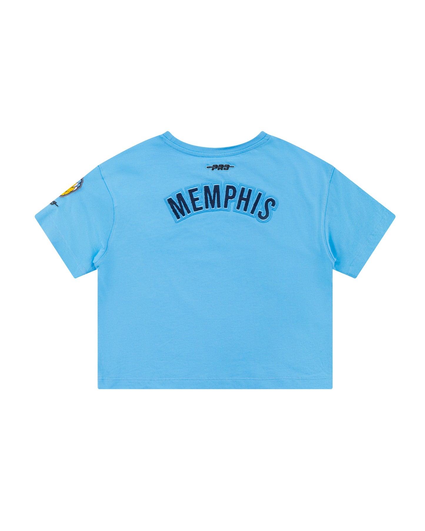 NBA MEMPHIS GRIZZLIES CLASSIC BIG GIRLS SS BOXY TEE (UNIVERSITY BLUE)