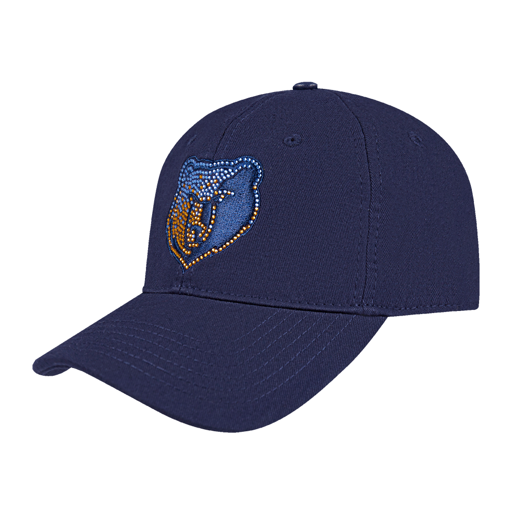 NBA MEMPHIS GRIZZLIES JEWELS WOMEN'S DAD HAT (MIDNIGHT NAVY)