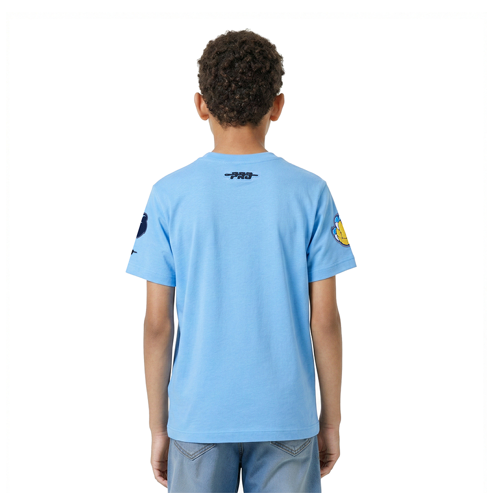 NBA MEMPHIS GRIZZLIES CLASSIC LITTLE BOYS SS TEE (UNIVERSITY BLUE)