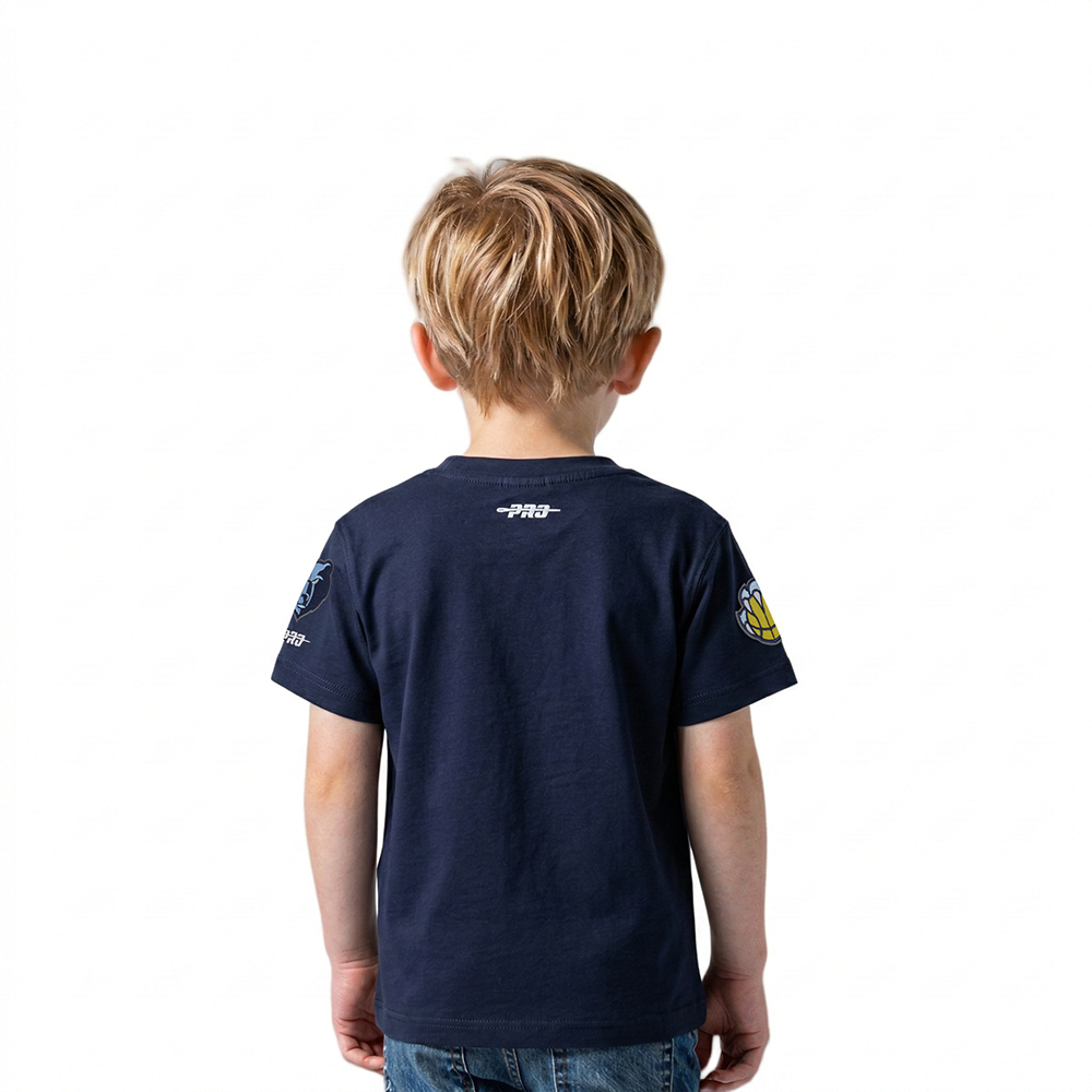 NBA MEMPHIS GRIZZLIES CLASSIC TODDLER BOYS SHORT SLEEVE TEE (MIDNIGHT NAVY)