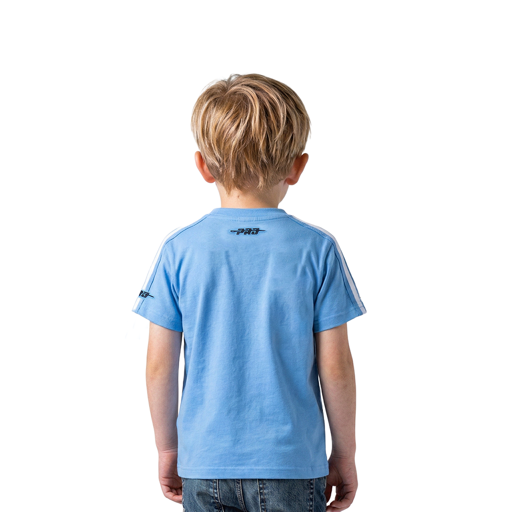 NBA MEMPHIS GRIZZLIES RETRO CLASSIC TODDLER BOYS SHORT SLEEVE TAPING TEE (UNIVERSITY BLUE)