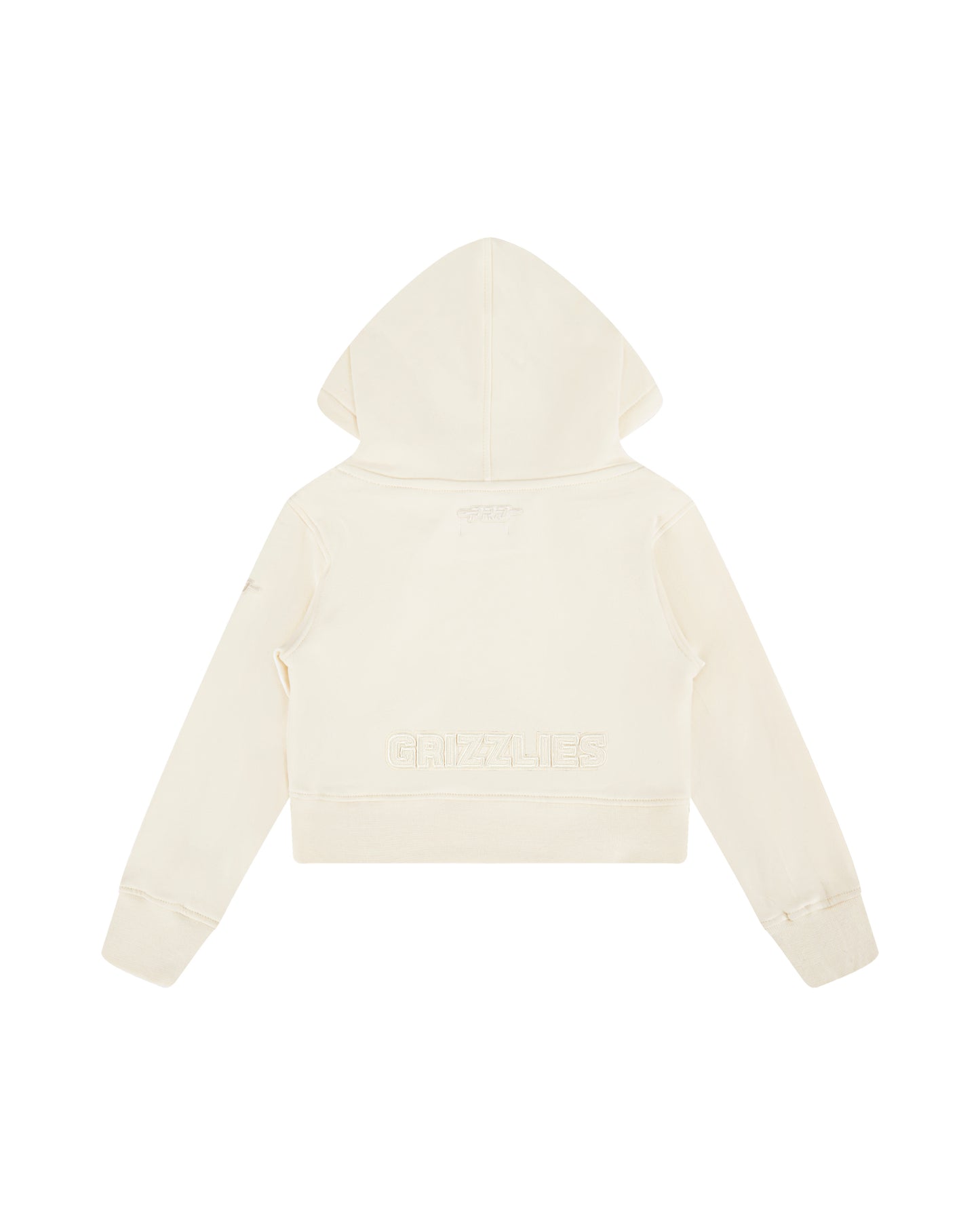 NBA MEMPHIS GRIZZLIES NEUTRAL TODDLER GIRLS FLC PO HOODIE (EGGSHELL)