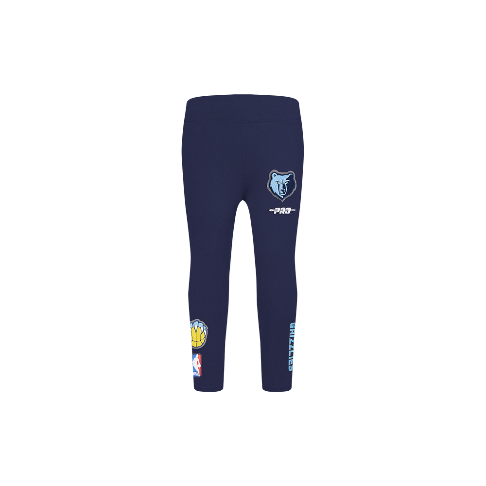 NBA MEMPHIS GRIZZLIES CLASSIC TODDLER GIRLS LEGGING (MIDNIGHT NAVY)