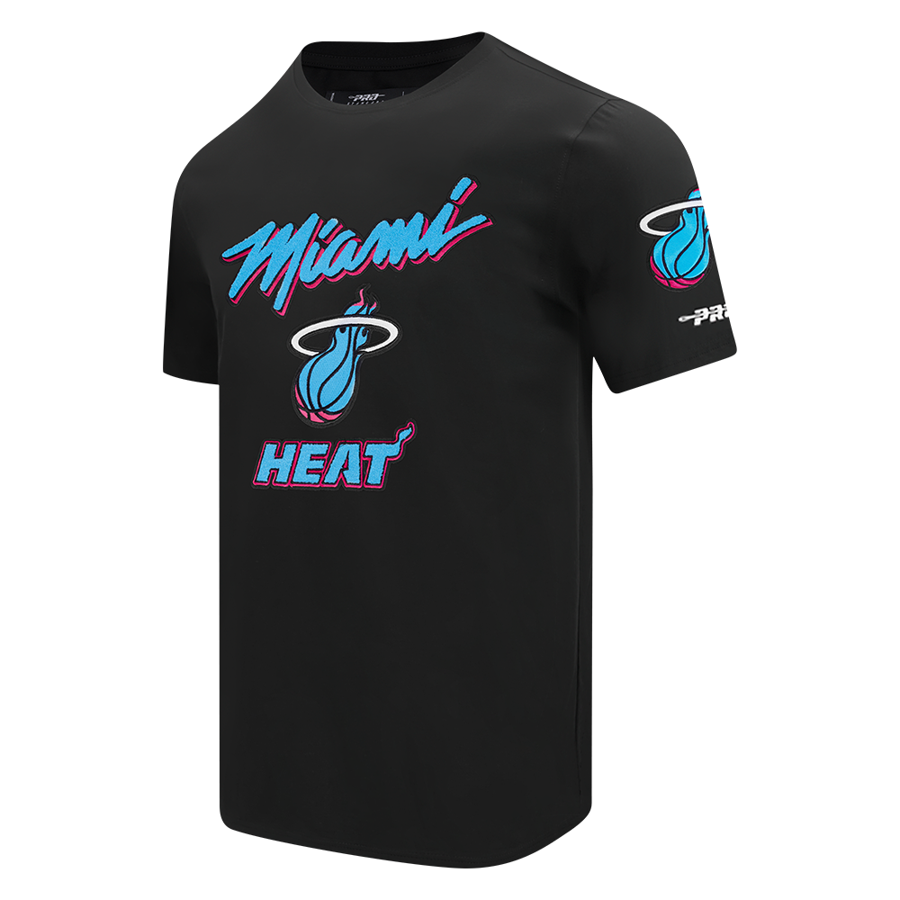 NBA MIAMI HEAT CITY EDITION 25-26 MEN'S SJ TEE (BLACK)