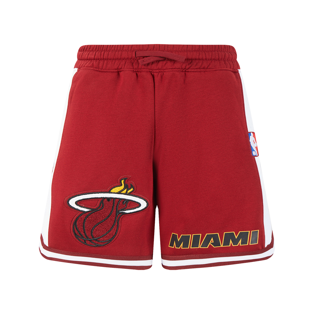 NBA MIAMI HEAT CLASSIC BIG BOYS FLC 2.0 SHORT (CARDINAL RED)
