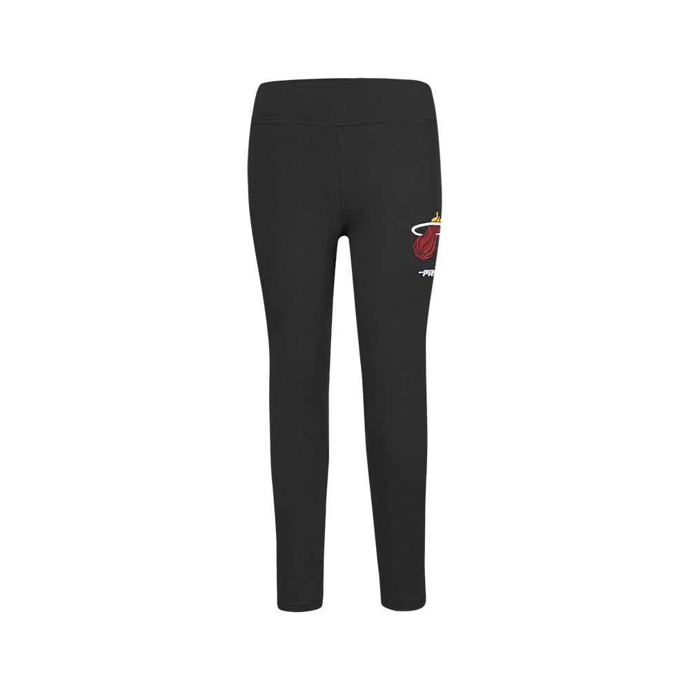 NBA MIAMI HEAT RETRO CLASSIC BIG GIRLS LEGGING (BLACK)