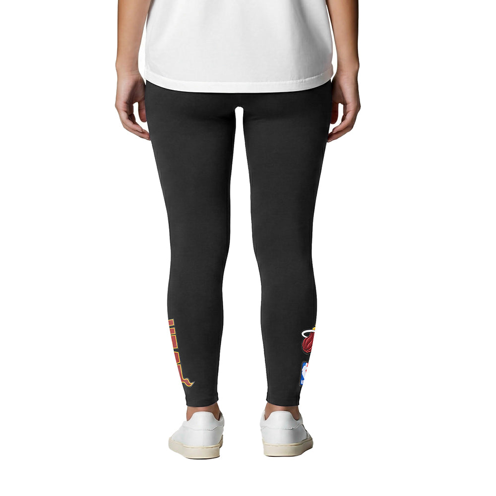 NBA MIAMI HEAT CLASSIC LITTLE GIRLS LEGGING (BLACK)