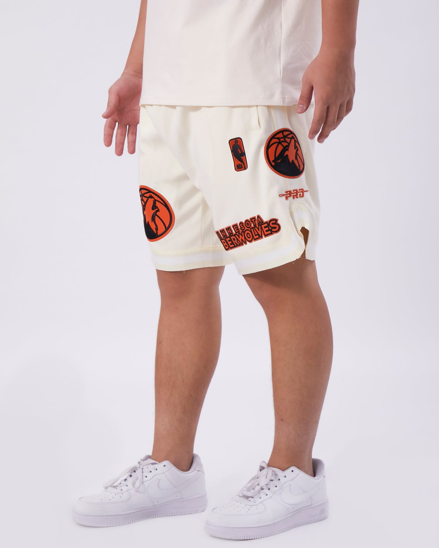 NBA MINNESOTA TIMBERWOLVES NBA TONAL MEN'S DK SHORT (EGGSHELL)