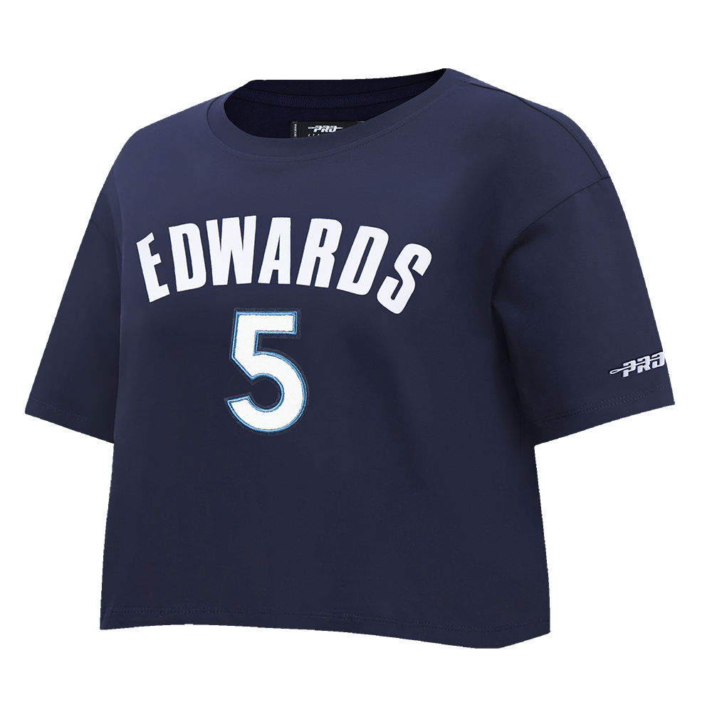 NBA MINNESOTA TIMBERWOLVES ANTHONY EDWARDS #5 CLASSIC PNN WOMEN'S SJ B (MIDNIGHT NAVY)