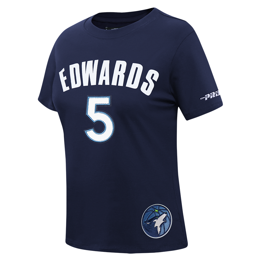 NBA MINNESOTA TIMBERWOLVES ANTHONY EDWARDS #5 CLASSIC PNN WOMEN'S SJ S (MIDNIGHT NAVY)
