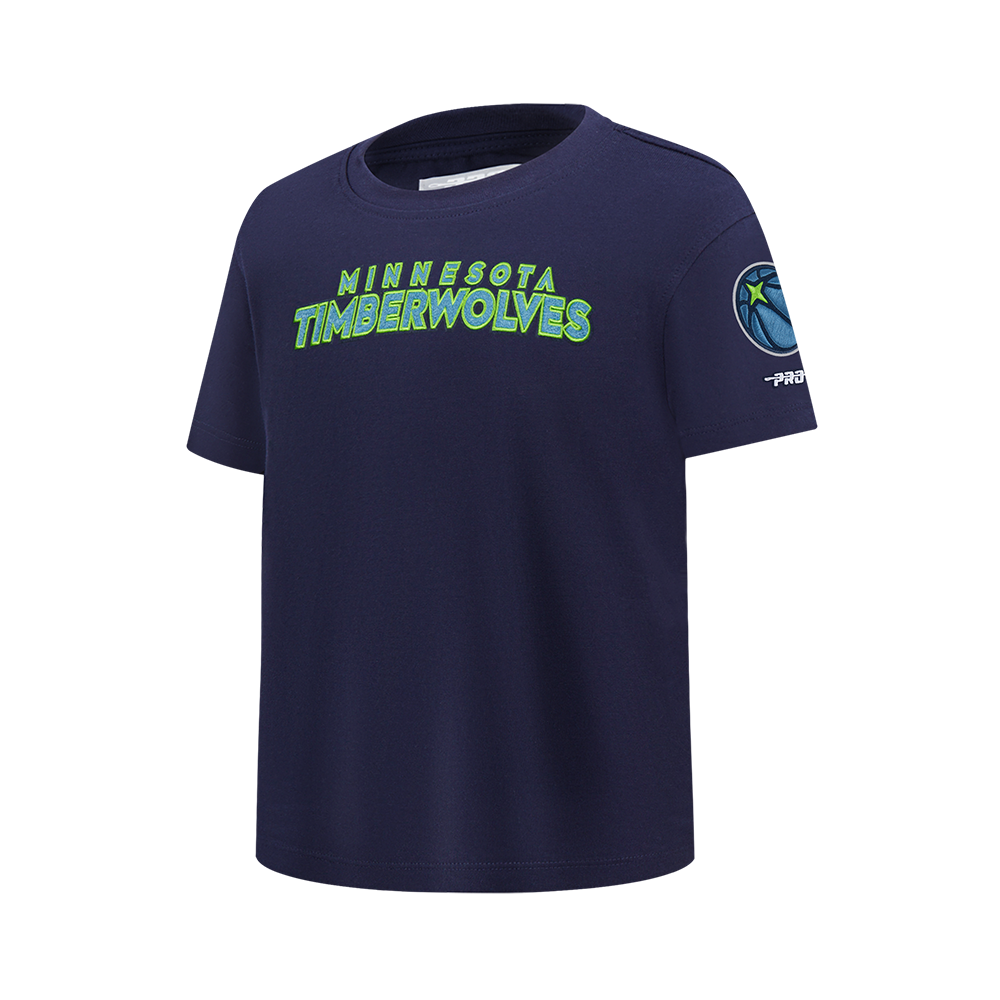 NBA MINNESOTA TIMBERWOLVES CLASSIC BIG BOYS SJ TEE (MIDNIGHT NAVY)