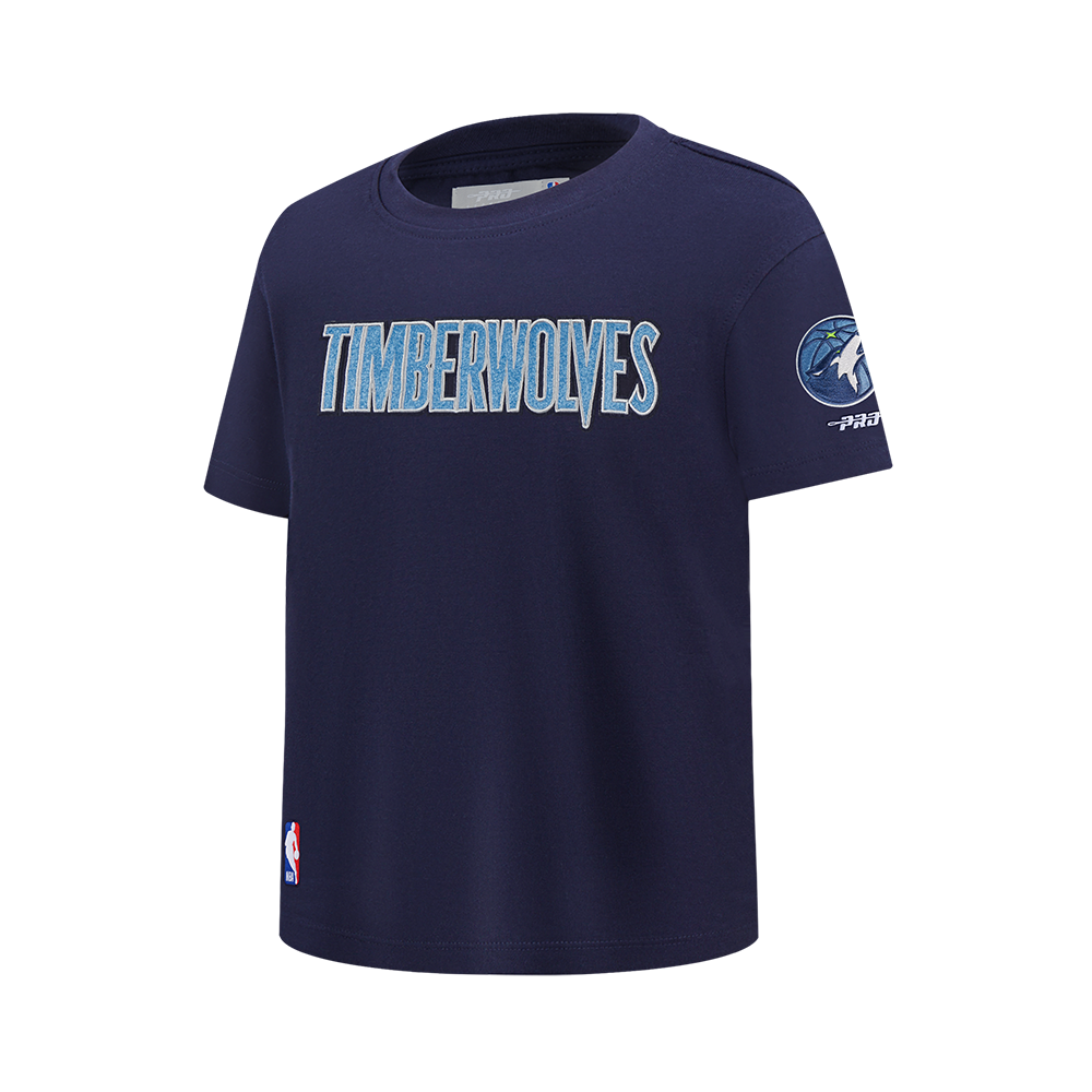 NBA MINNESOTA TIMBERWOLVES ANTHONY EDWARDS #5 CLASSIC PNN BIG BOY'S SS (MIDNIGHT NAVY)