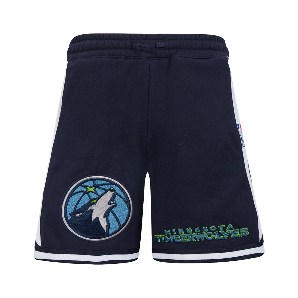 NBA MINNESOTA TIMBERWOLVES RETRO CLASSIC BIG BOY'S FLC 2.0 SHORT (MIDNIGHT NAVY)