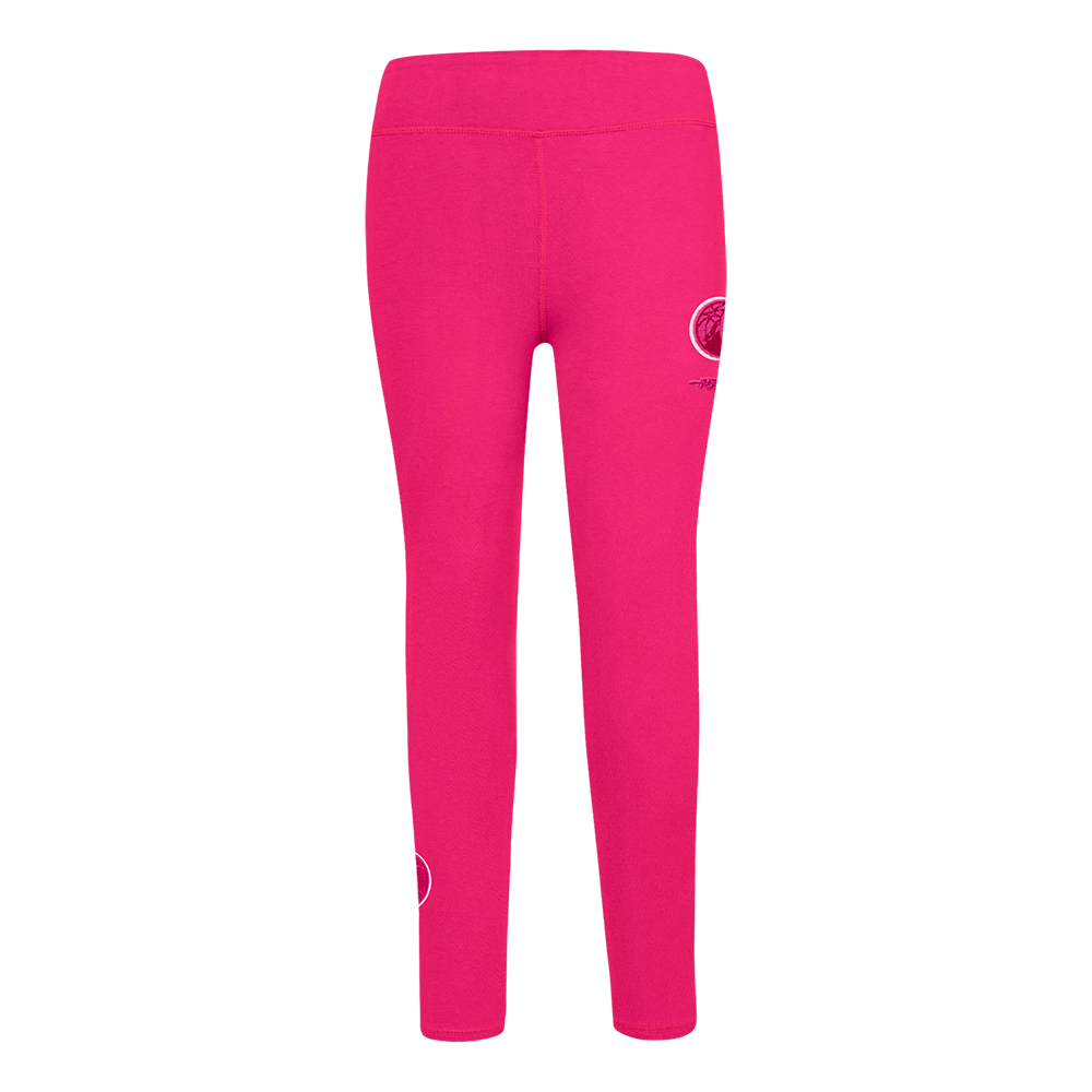 NBA MINNESOTA TIMBERWOLVES TRIPLE PINK BIG GIRLS LEGGING (BEETROOT PURPLE)