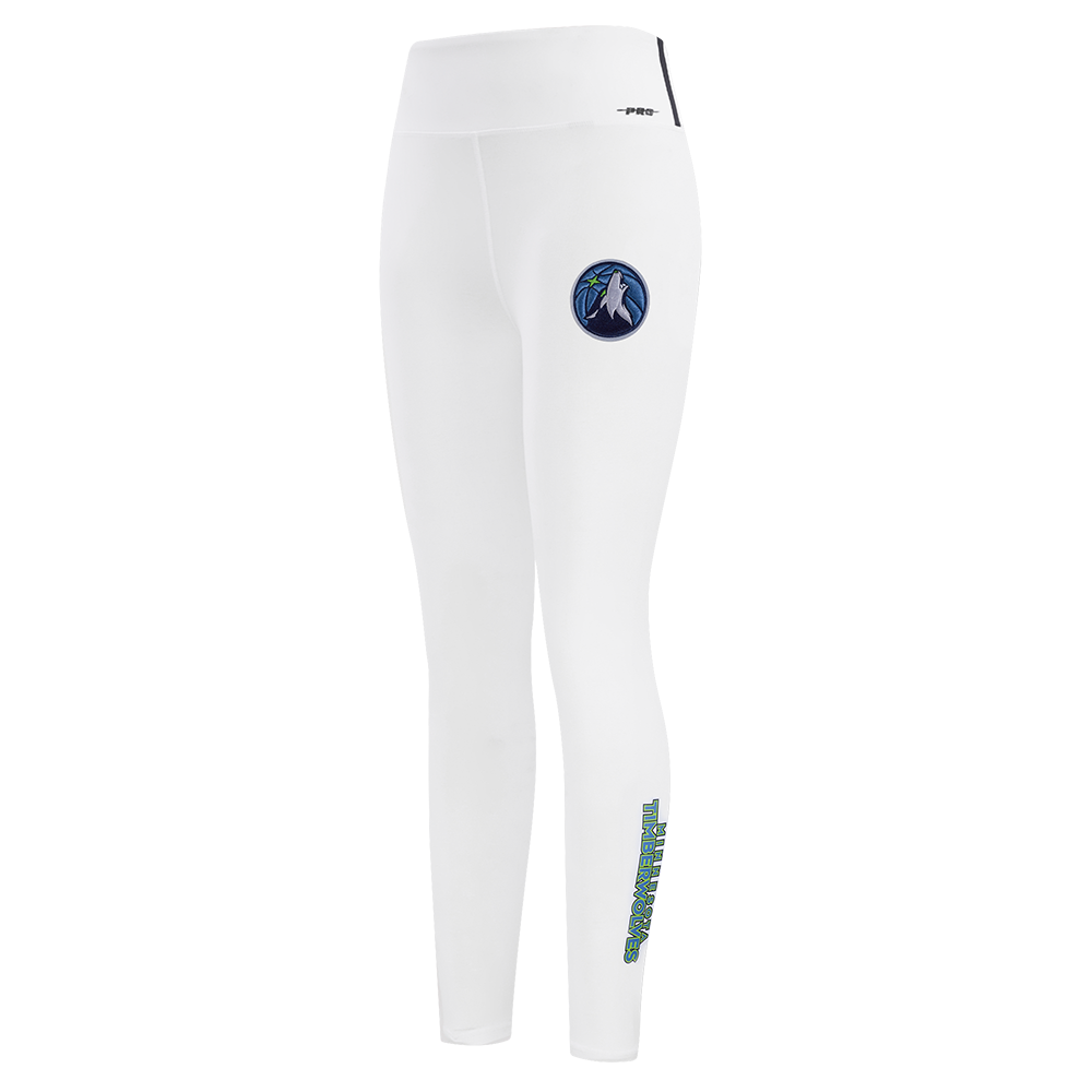 NBA MINNESOTA TIMBERWOLVES CLASSIC WOMEN'S JERSEY LEGGING (WHITE)