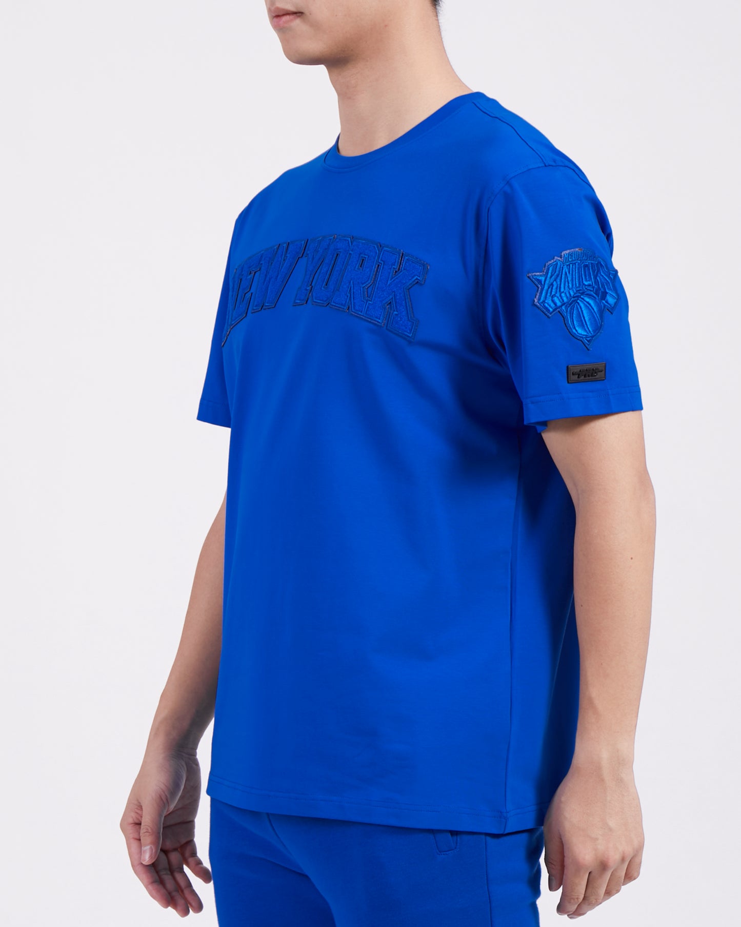 NBA NEW YORK KNICKS TRIPLE TONAL SJ TEE (ROYAL BLUE)