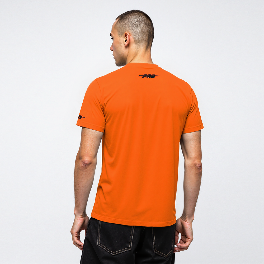 NBA NEW YORK KNICKS TEAM BADGE MEN'S WM SJ TEE (ORANGE)