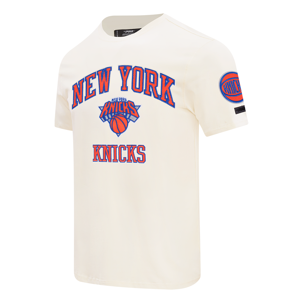 NBA NEW YORK KNICKS CITY EDITION 25-26 MEN'S SJ TEE (EGGSHELL)