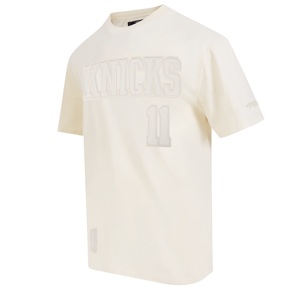 NBA NEW YORK KNICKS JALEN BRUNSON #11 NEUTRAL MEN'S CJ DROP SHOULDER (EGGSHELL)