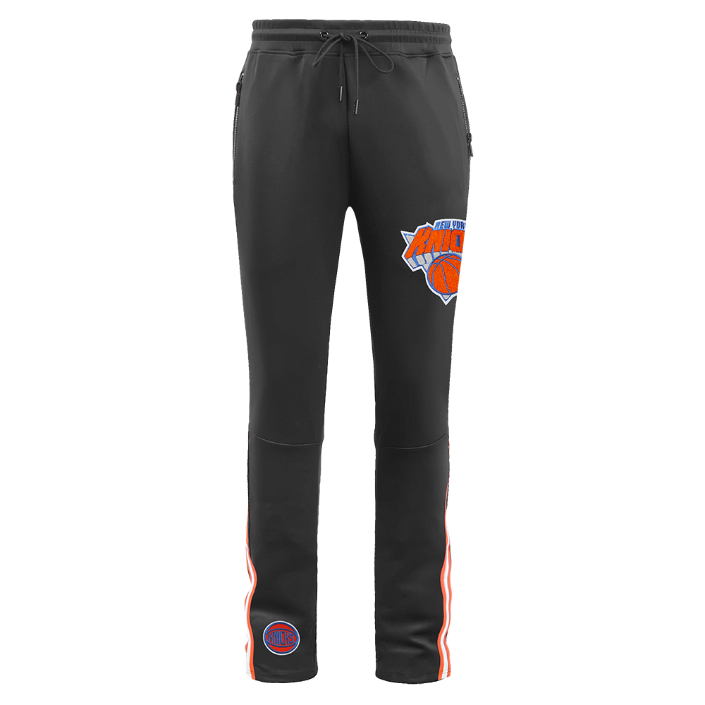 NBA NEW YORK KNICKS CLASSIC MEN'S DK TRACK PANT (BLACK)