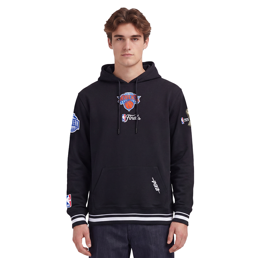 NEW YORK KINCKS 2026 NBA CHAMPIONSHIP  MEN'S PULL OVER HOODIE (BLACK)