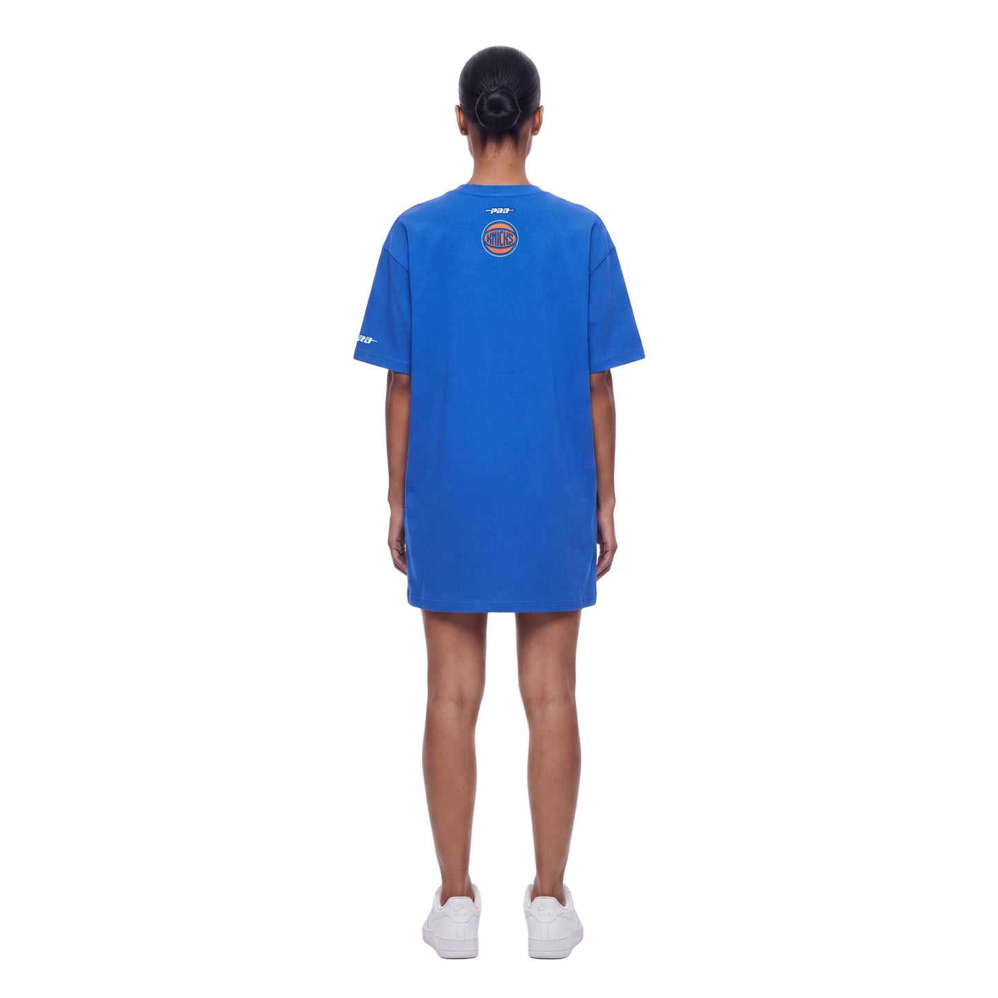NBA NEW YORK KNICKS SHOW TIME WOMEN'S TEE DRESS (ROYAL BLUE)