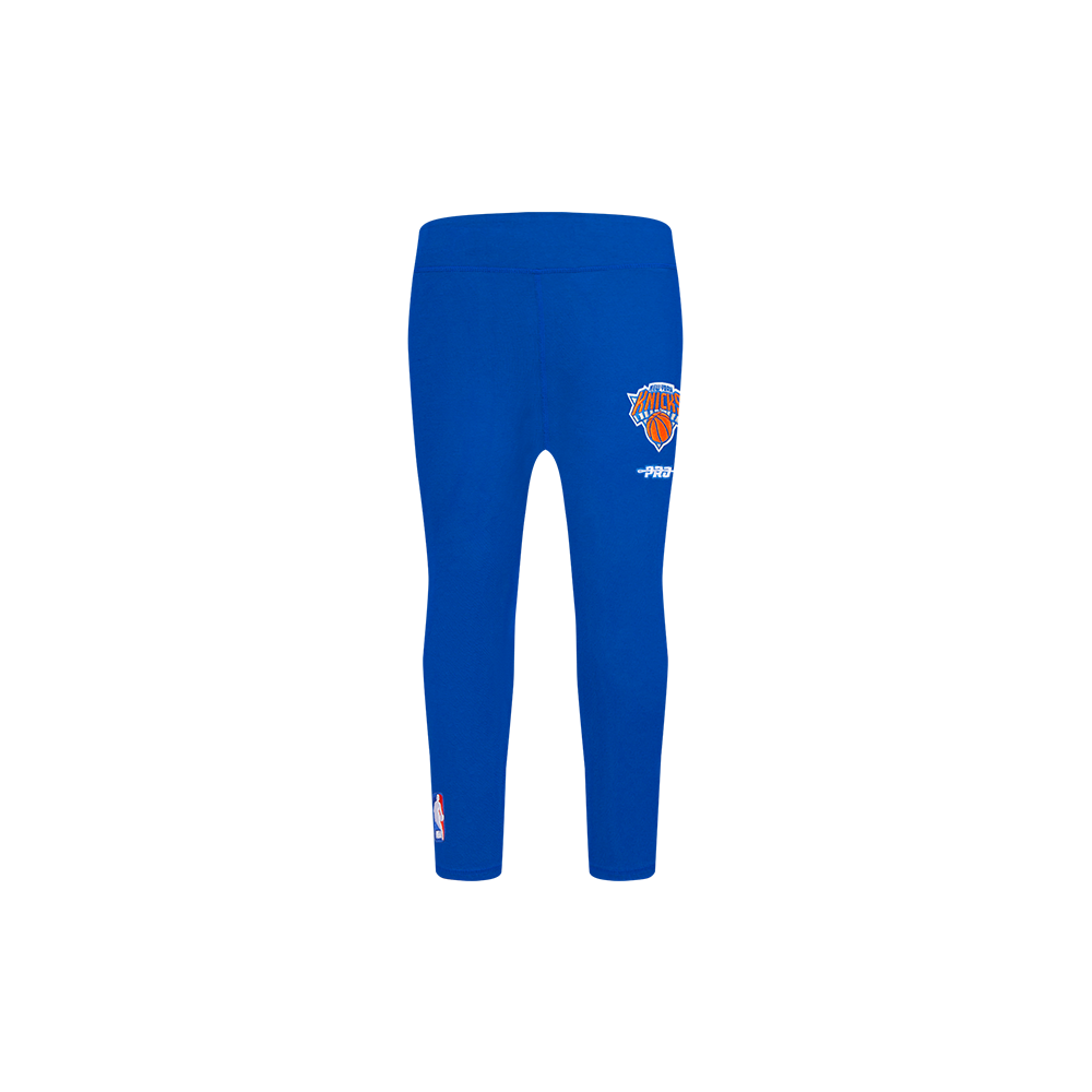 NBA NEW YORK KNICKS RETRO CLASSIC TODDLER GIRLS LEGGING (ROYAL BLUE)