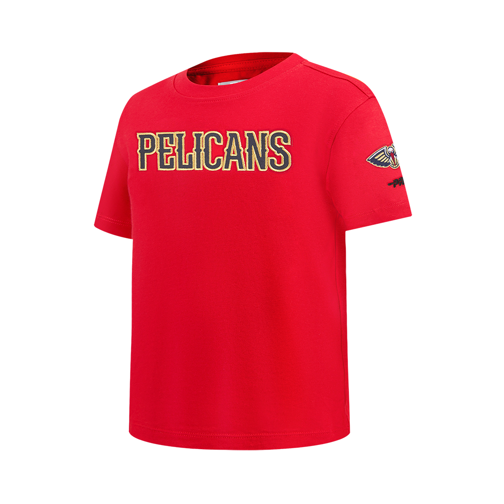 NBA NEW ORLEANS PELICANS CLASSIC BIG BOYS SJ TEE (RED)