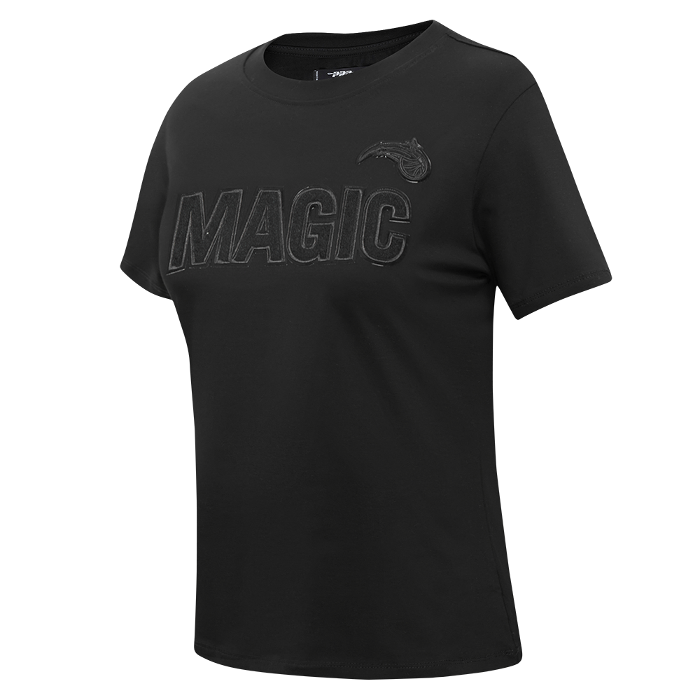 NBA ORLANDO MAGIC TRIPLE BLACK WOMEN'S SLIM FIT TEE (TRIPLE BLACK)