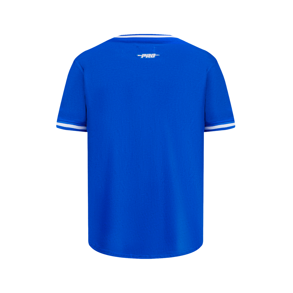 NBA ORLANDO MAGIC CLASSIC BIG BOYS SS STRIPED RIB TEE (ROYAL BLUE)