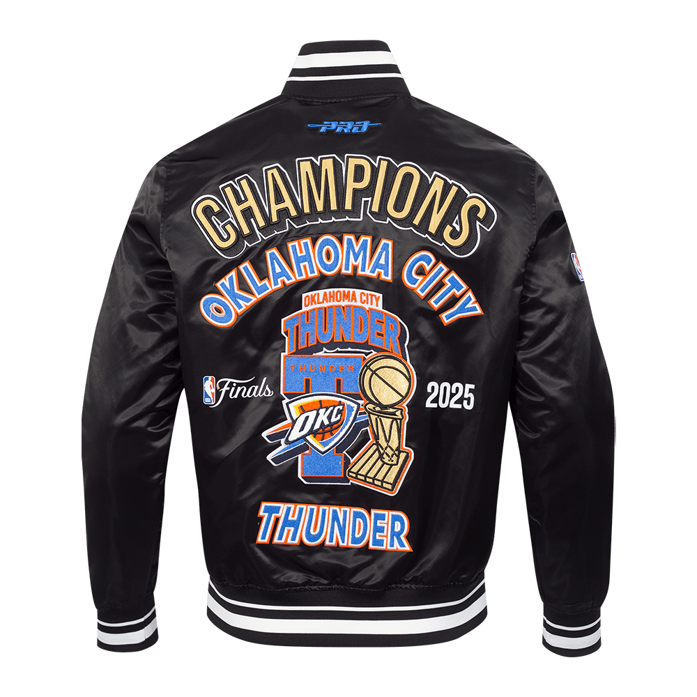 Pro Standard NBA Oklahoma City Thunder Satin Jacket - Men's