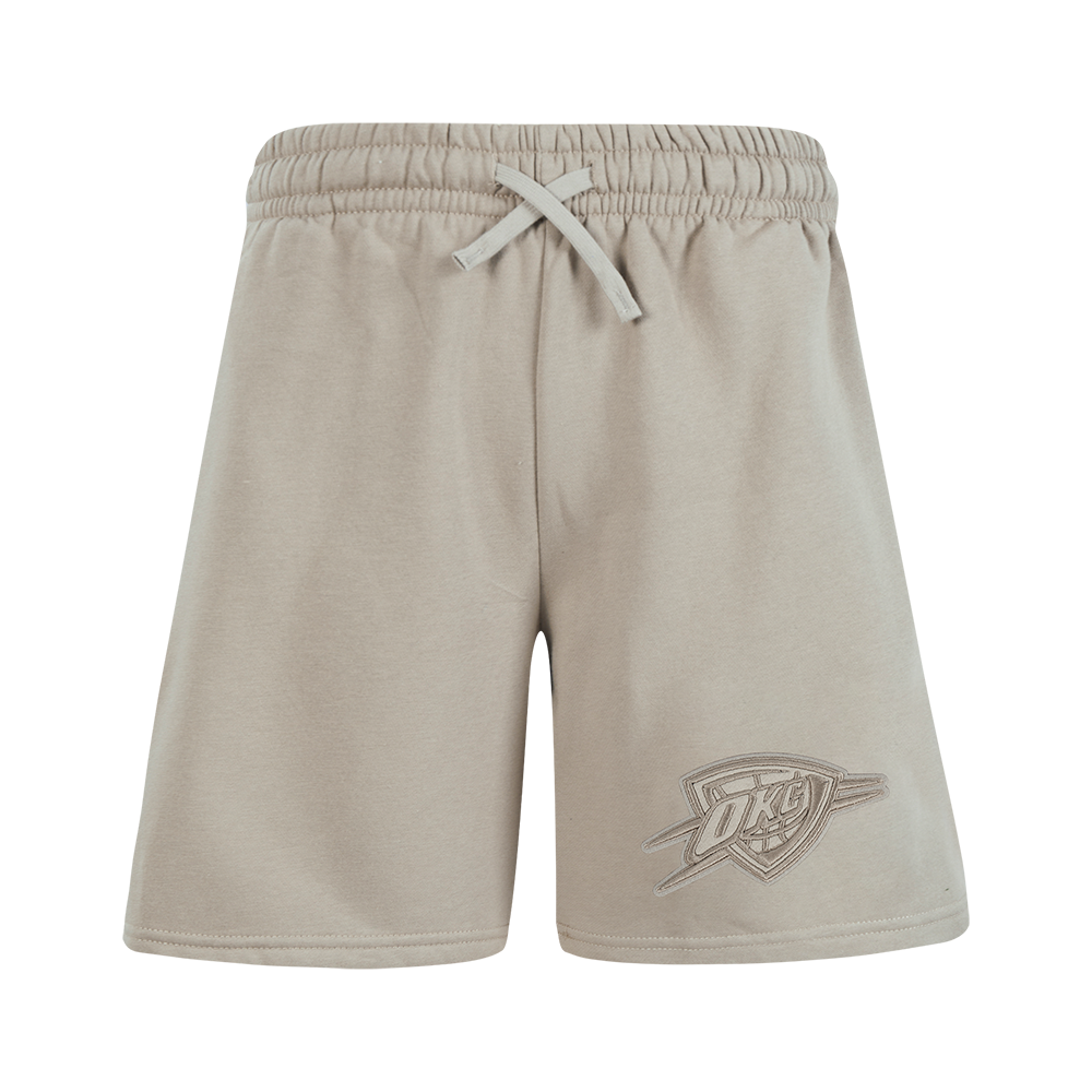 NBA OKLAHOMA CITY THUNDER NEUTRAL BIG BOYS FLC SHORT (TAUPE)