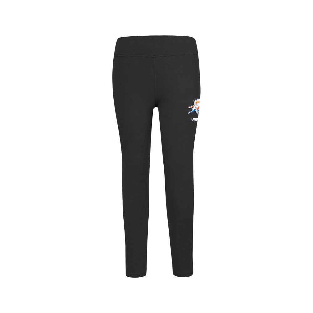 OKLAHOMA CITY THUNDER RETRO CLASSIC BIG GIRL'S LEGGING (BLACK)