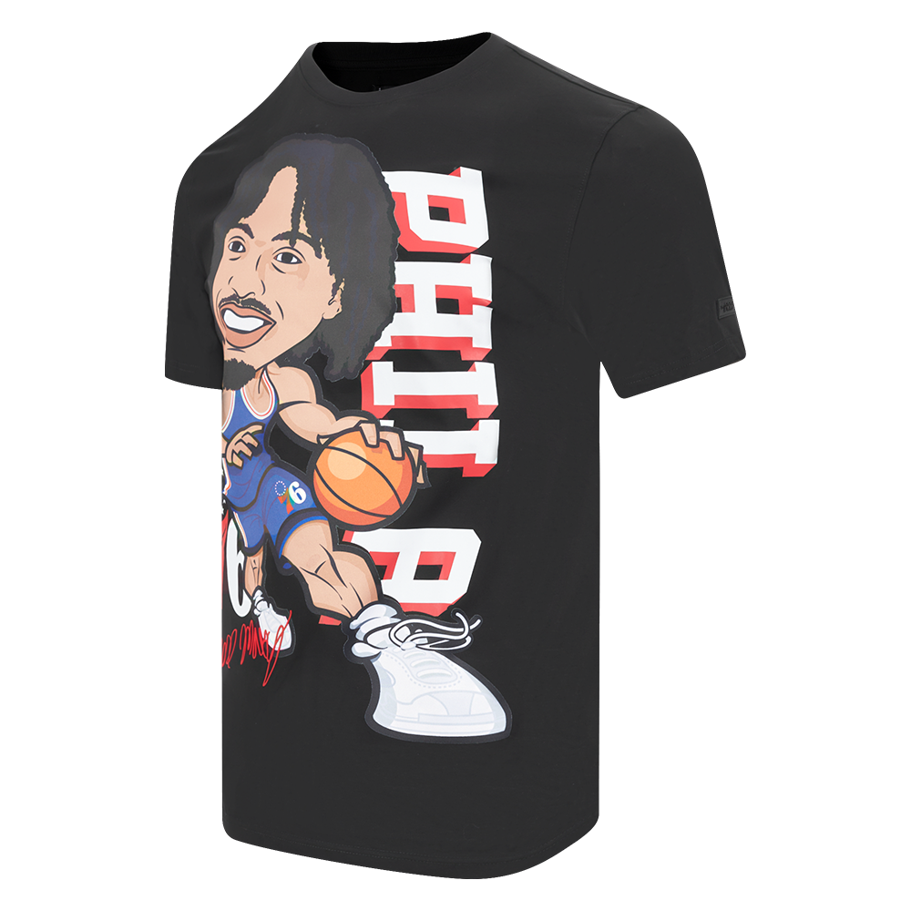 NBA PHILADELPHIA 76ERS TYRESE MAXEY #0 DRIVE MEN'S SJ TEE (BLACK)