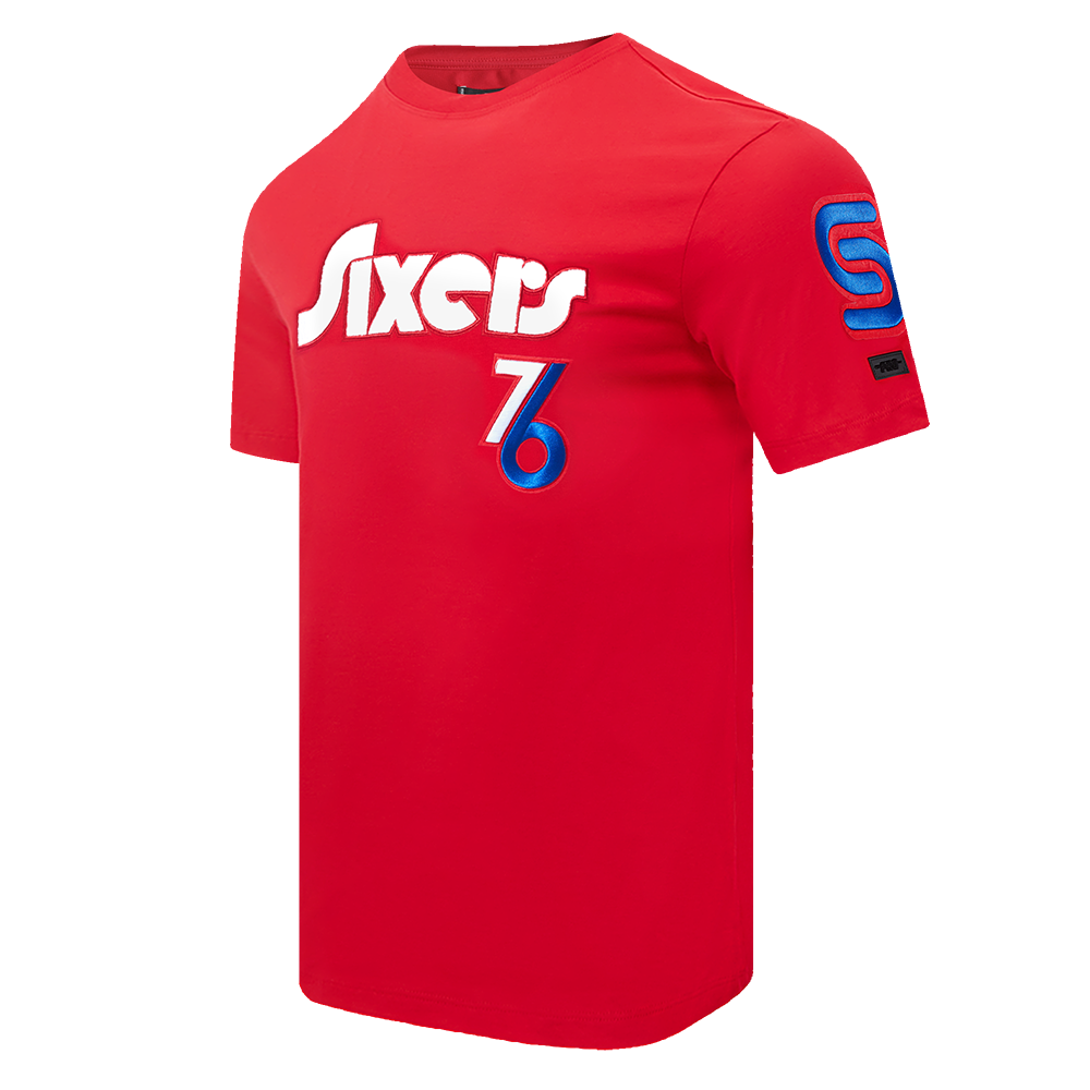 NBA PHILADELPHIA 76ERS CITY EDITION 24-25 MEN'S SJ TEE (RED)