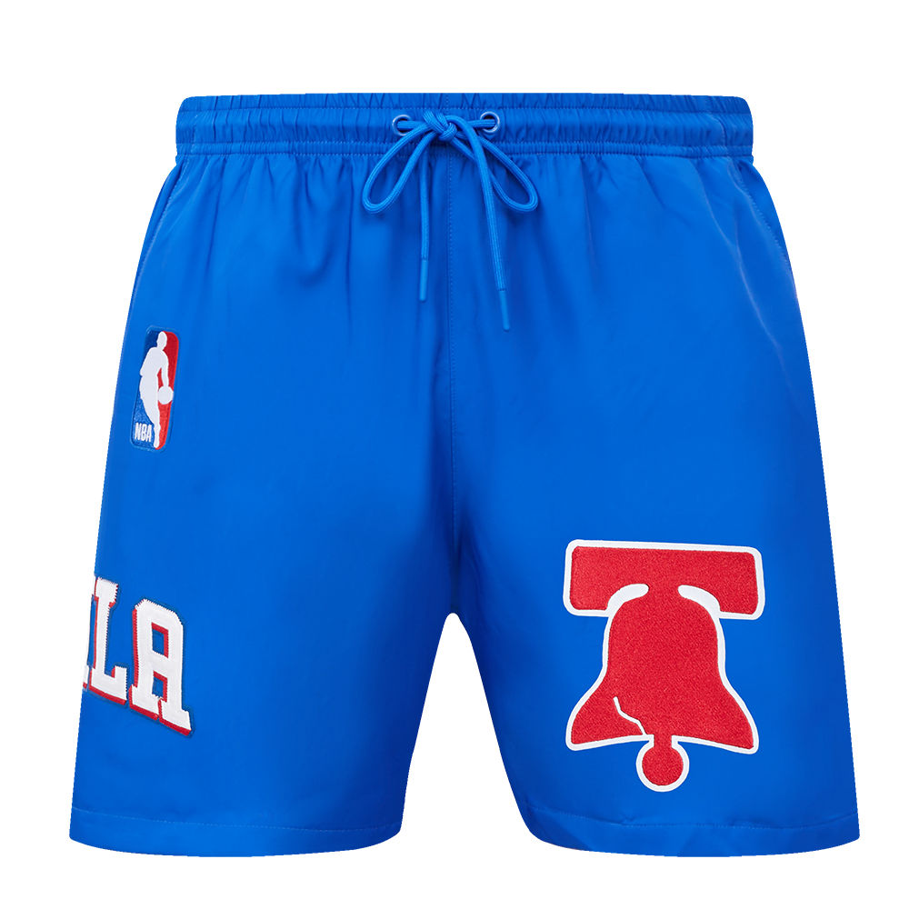 NBA PHILADELPHIA 76ERS CLASSIC WOVEN MEN'S SHORT (ROYAL BLUE)